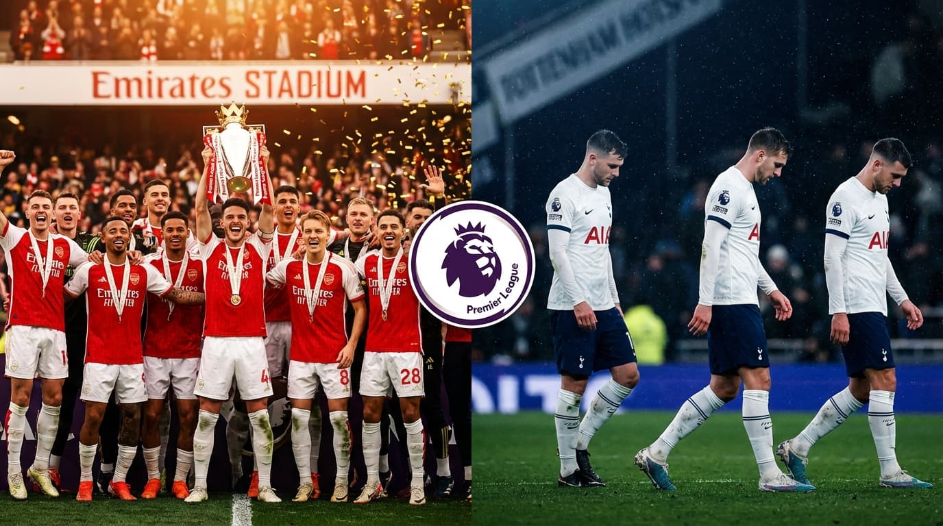 Arsenal Are Running Away With It — And Tottenham Might Be Running Toward the Championship hero image
